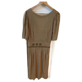 Chloé-CHLOE  Dresses T.International S Linen-Beige