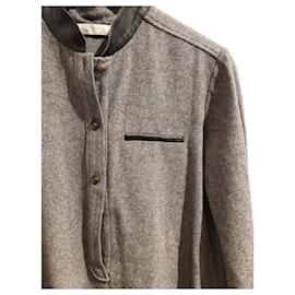 Chloé-CHLOE Kleider T.Internationale S-Wolle-Grau