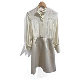Vestidos DICE KAYEK T.Internacional L Sintético Cru