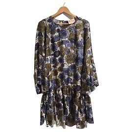 ERIKA CAVALLINI Vestidos T.Seda M Internacional Caqui