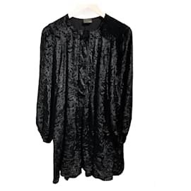 Fendi-FENDI  Dresses T.International S Velvet-Black
