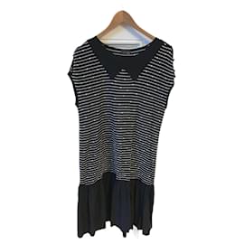 Fendi-FENDI Robes T.International L Viscose-Noir