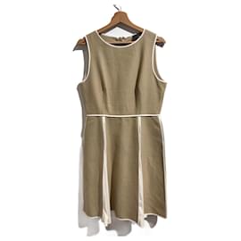 Fendi-FENDI Robes T.International L Coton-Beige