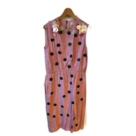 Lanvin-LANVIN  Dresses T.fr 40 silk-Pink