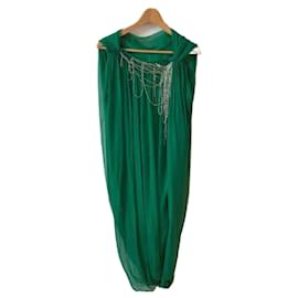 Lanvin-Robes LANVIN T.fr 36 silk-Vert