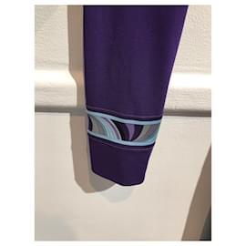 Leonard-LEONARD  Dresses T.fr 40 Viscose-Purple