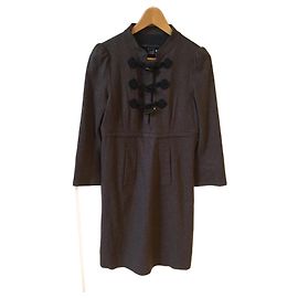 Robe MARC JACOBS T.FR 36 Laine Marron