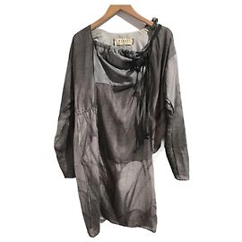 MARNI Vestidos T.Internacional S Algodón Gris