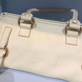 Céline-CELINE  Handbags T.  Leather-Cream