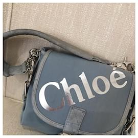 Chloé-CHLOE Handtaschen T.  Stoff-Blau