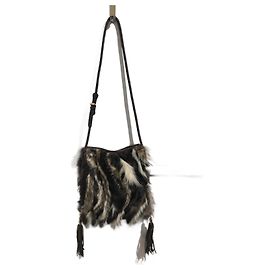 EMILIO PUCCI Borse T.  Pelliccia Marrone