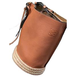 Loewe-LOEWE  Handbags T.  Leather-Camel