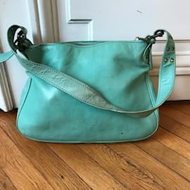 Marc Jacobs-MARC JACOBS  Handbags T.  Leather-Turquoise