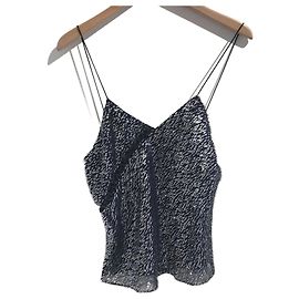 COURREGES Tops T.International S Synthetic Navy blue