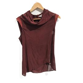 HELMUT LANG Tops T.Seda Internacional M Bordeaux