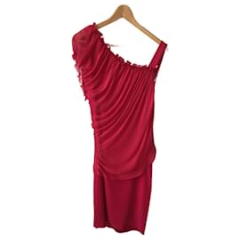 Alberta Ferretti-ALBERTA FERRETTI  Dresses T.fr 36 silk-Red