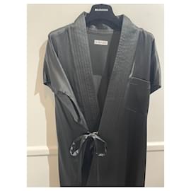 Balenciaga-BALENCIAGA Robes T.International S Viscose-Noir