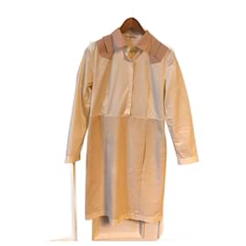 Carven-CARVEN Robes T.fr 38 cotton-Blanc
