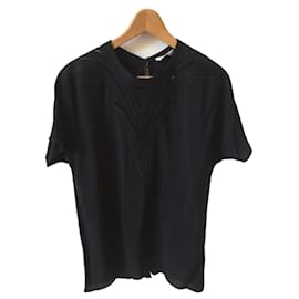 Iro-Camiseta IRO.fr 36 SINTÉTICO-Negro