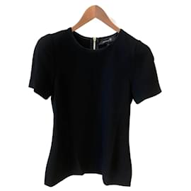 Isabel Marant-ISABEL MARANT Tops Camiseta.Internacional L Sintético-Negro