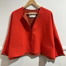 Fabiana Filippi-FABIANA FILIPPI  Jackets T.FR Taille Unique Wool-Orange