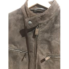 Gucci-GUCCI  Jackets T.International XS Suede-Brown