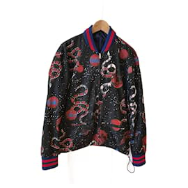 Gucci-GUCCI  Jackets T.fr 50 SYNTHETIC-Black