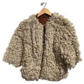 INES ET MARECHAL  Jackets T.fr 36 Leather Beige