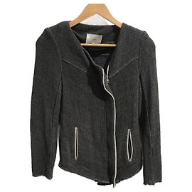 Chaquetas IRO T.FR 36 Algodón Gris