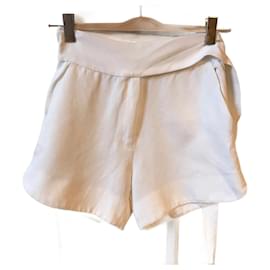 Iro-Pantalones cortos IRO.Sintético Internacional S-Blanco