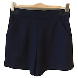 Proenza Schouler-PROENZA SCHOULER  Shorts T.International L Synthetic-Navy blue