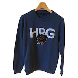 Givenchy-GIVENCHY Pulls & sweats T.International S Synthétique-Bleu