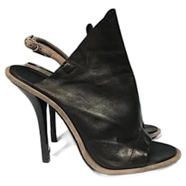 Balenciaga-BALENCIAGA  Sandals T.eu 40 Leather-Black