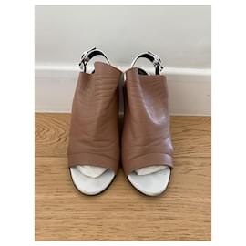 Balenciaga-BALENCIAGA  Sandals T.eu 35 Leather-Camel