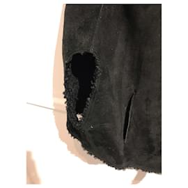 Ines et Marechal-INES ET MARECHAL  Jackets T.fr 38 Fur-Black