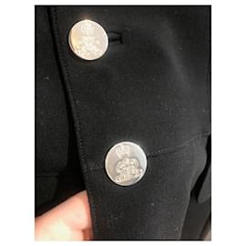 Ralph Lauren-RALPH LAUREN  Jackets T.International S Wool-Black