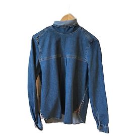 Autre Marque SEMICOUTURE Tops T.FR 40 Denim - Jeans Blu