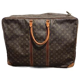 Louis Vuitton-LOUIS VUITTON  Travel bags T.  Leather-Brown