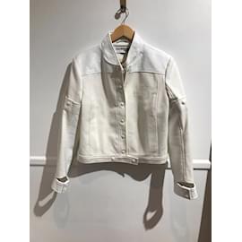Courreges-COURREGES  Jackets T.International S Cotton-White