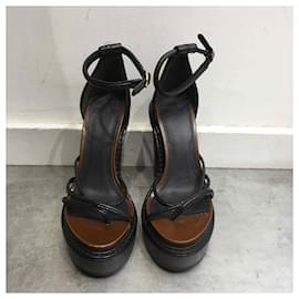Givenchy-GIVENCHY  Sandals T.eu 40 Leather-Black