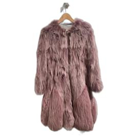 Nina Ricci-NINA RICCI  Coats T.International S Fur-Pink