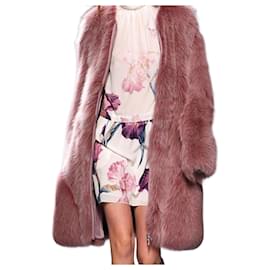Nina Ricci-NINA RICCI  Coats T.International S Fur-Pink