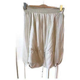 Autre Marque HAUTE HIPPIE Tops T.International S Seta Beige