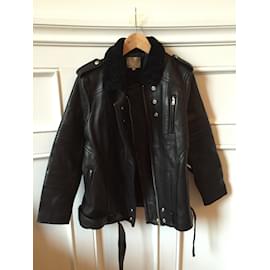 Iro-IRO  Jackets T.International S Leather-Black