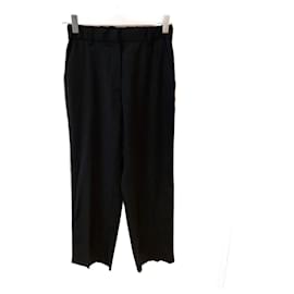 N°21-N °21  Pantalon T.fr 34 Wool-Noir