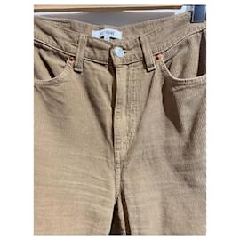 Re/Done-RE/DONE Jeans T.US 27 Denim Jeans-Beige