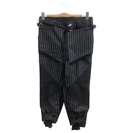 Sacai-SACAI  Trousers T.International S Cotton-Navy blue