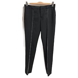 Saint Laurent-SAINT LAURENT  Trousers T.fr 40 WOOL-Black
