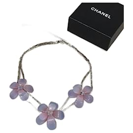Chanel-CHANEL Halsketten T.  Keramik-Lila
