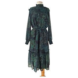 Bruuns Bazaar Jacobin Kleid Grün Mehrfarben Grün